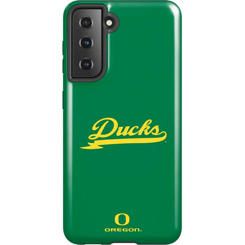 University of Oregon Ducks Logo and Wings Galaxy S21 5G Pro Case