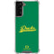 University of Oregon Ducks Logo and Wings Galaxy S21 FE Clear Case