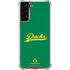 University of Oregon Ducks Logo and Wings Galaxy S21 FE Clear Case