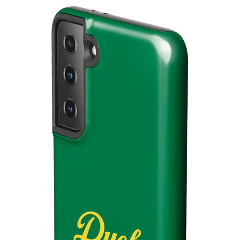 University of Oregon Ducks Logo and Wings Galaxy S21 FE Pro Case