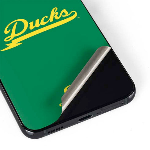 University of Oregon Ducks Logo and Wings Galaxy S22 Plus Skin