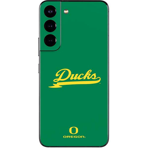University of Oregon Ducks Logo and Wings Galaxy S22 Skin