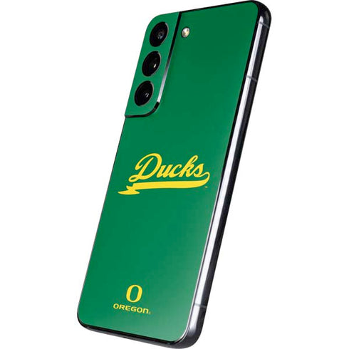 University of Oregon Ducks Logo and Wings Galaxy S22 Skin