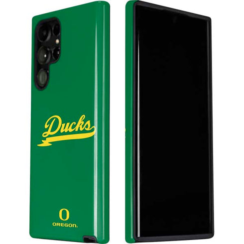 University of Oregon Ducks Logo and Wings Galaxy S22 Ultra Pro Case