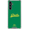 University of Oregon Ducks Logo and Wings Galaxy S23 FE Clear Case