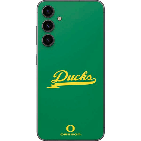 University of Oregon Ducks Logo and Wings Galaxy S23 FE Skin