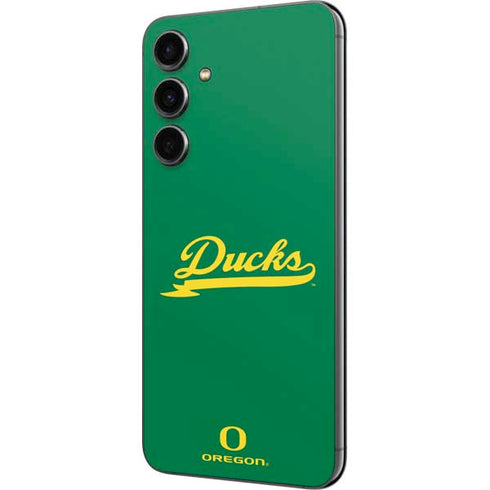 University of Oregon Ducks Logo and Wings Galaxy S23 FE Skin