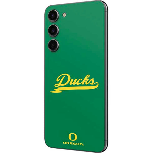 University of Oregon Ducks Logo and Wings Galaxy S23 Plus Skin