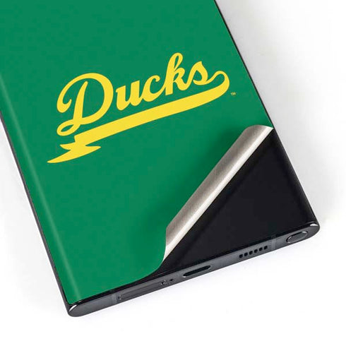 University of Oregon Ducks Logo and Wings Galaxy S23 Ultra Skin