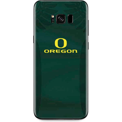 University of Oregon Ducks Logo and Wings Galaxy S8 Skin