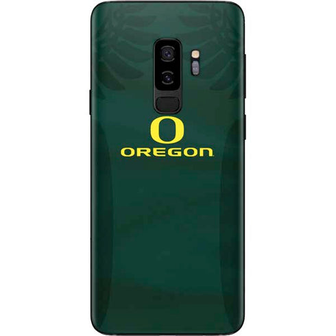 University of Oregon Ducks Logo and Wings Galaxy S9 Plus Skin
