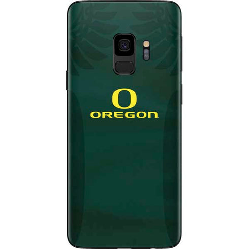 University of Oregon Ducks Logo and Wings Galaxy S9 Skin