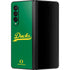 University of Oregon Ducks Logo and Wings Galaxy Z Fold3 5G Skin