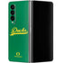 University of Oregon Ducks Logo and Wings Galaxy Z Fold4 5G Skin