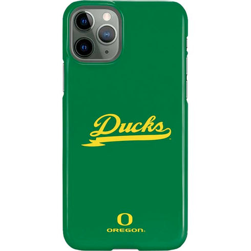 University of Oregon Ducks Logo and Wings iPhone 11 Pro Lite Case