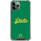University of Oregon Ducks Logo and Wings iPhone 11 Pro Max Clear Case