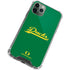 University of Oregon Ducks Logo and Wings iPhone 11 Pro Max Clear Case