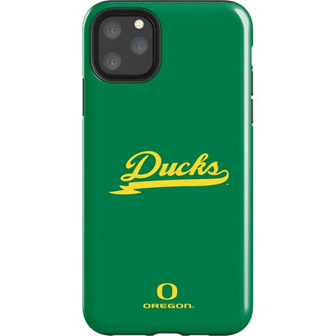 University of Oregon Ducks Logo and Wings iPhone 11 Pro Max Impact Case