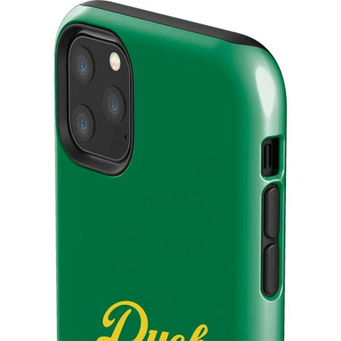 University of Oregon Ducks Logo and Wings iPhone 11 Pro Max Impact Case