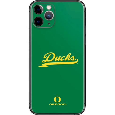 University of Oregon Ducks Logo and Wings iPhone 11 Pro Skin