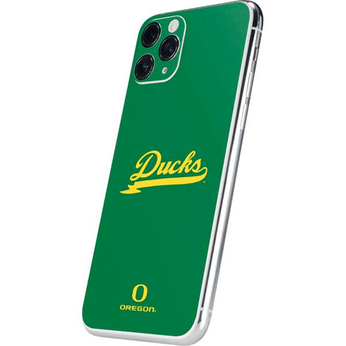 University of Oregon Ducks Logo and Wings iPhone 11 Pro Skin