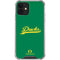 University of Oregon Ducks Logo and Wings iPhone 12 Clear Case