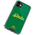 University of Oregon Ducks Logo and Wings iPhone 12 Clear Case