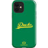 University of Oregon Ducks Logo and Wings iPhone 12 Impact Case