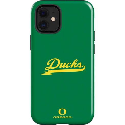 University of Oregon Ducks Logo and Wings iPhone 12 Mini Impact Case