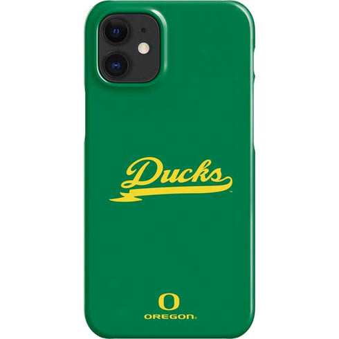 University of Oregon Ducks Logo and Wings iPhone 12 Mini Lite Case
