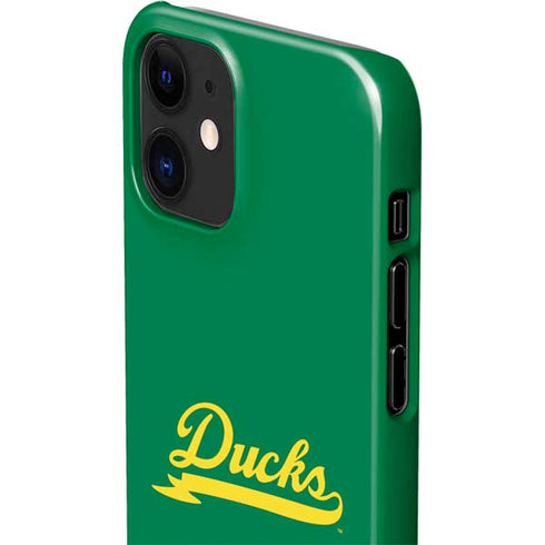 University of Oregon Ducks Logo and Wings iPhone 12 Mini Lite Case
