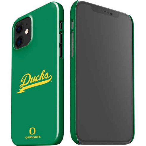 University of Oregon Ducks Logo and Wings iPhone 12 Mini Lite Case