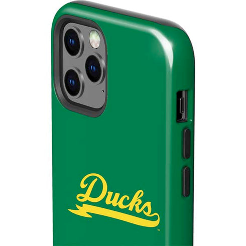 University of Oregon Ducks Logo and Wings iPhone 12 Pro Impact Case