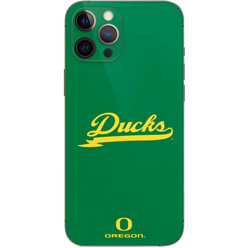 University of Oregon Ducks Logo and Wings iPhone 12 Pro Max Skin