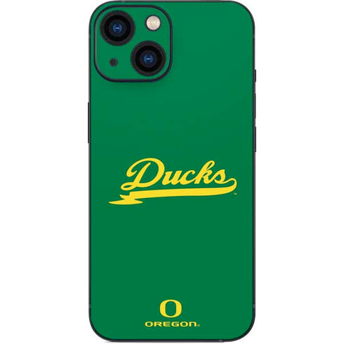 University of Oregon Ducks Logo and Wings iPhone 13 Mini Skin