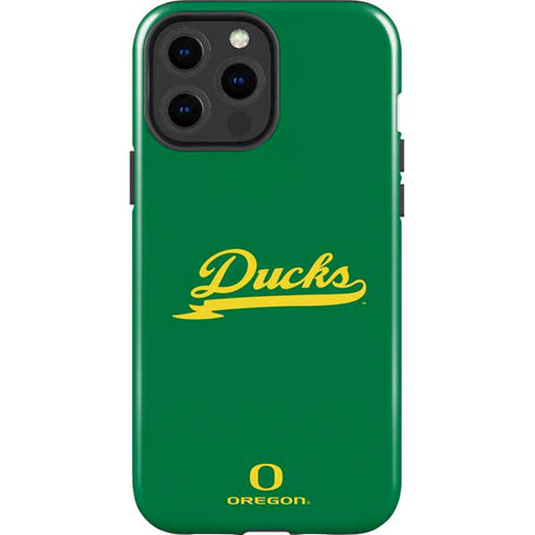 University of Oregon Ducks Logo and Wings iPhone 13 Pro Max Impact Case