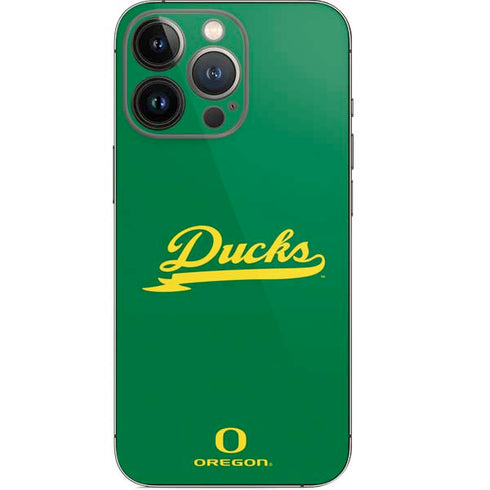 University of Oregon Ducks Logo and Wings iPhone 13 Pro Skin