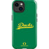 University of Oregon Ducks Logo and Wings iPhone 15 Plus Impact Case