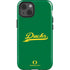 University of Oregon Ducks Logo and Wings iPhone 15 Impact Case