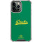 University of Oregon Ducks Logo and Wings iPhone 15 Pro Max Clear Case