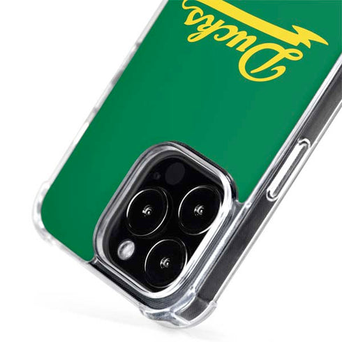 University of Oregon Ducks Logo and Wings iPhone 14 Pro Max MagSafe Case