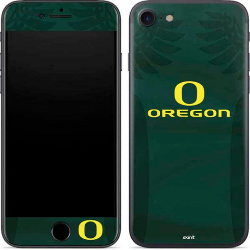 University of Oregon Ducks Logo and Wings iPhone 8 Skin