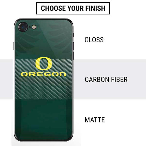 University of Oregon Ducks Logo and Wings iPhone SE (2nd & 3rd Gen) Skin