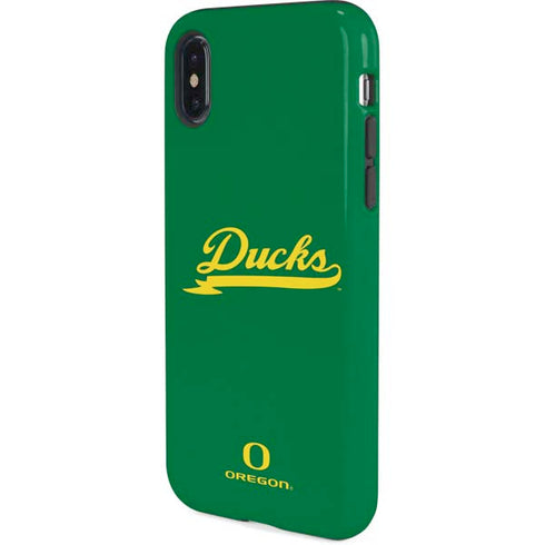 University of Oregon Ducks Logo and Wings iPhone X Pro Case