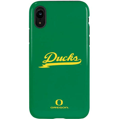University of Oregon Ducks Logo and Wings iPhone XR Pro Case