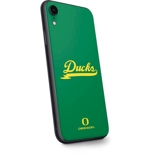 University of Oregon Ducks Logo and Wings iPhone XR Skin