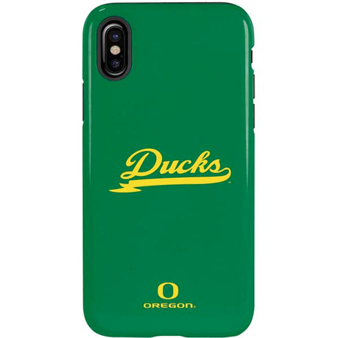 University of Oregon Ducks Logo and Wings iPhone XS Pro Case