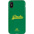 University of Oregon Ducks Logo and Wings iPhone XS Pro Case