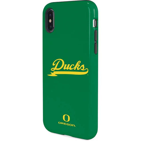 University of Oregon Ducks Logo and Wings iPhone XS Pro Case