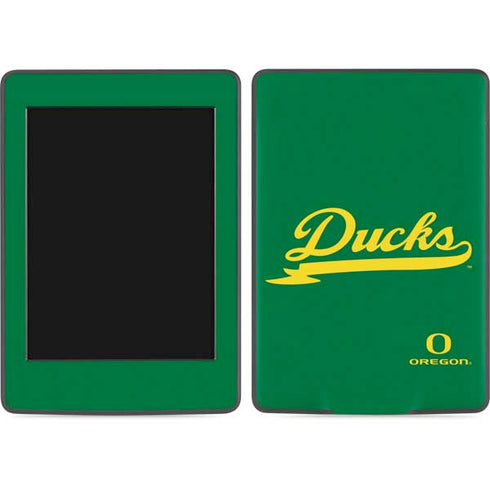 University of Oregon Ducks Logo and Wings Amazon Kindle Skin